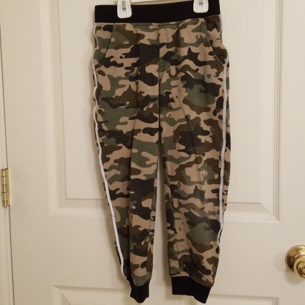 True Religion Sweatpants Camouflage Reflective Boy